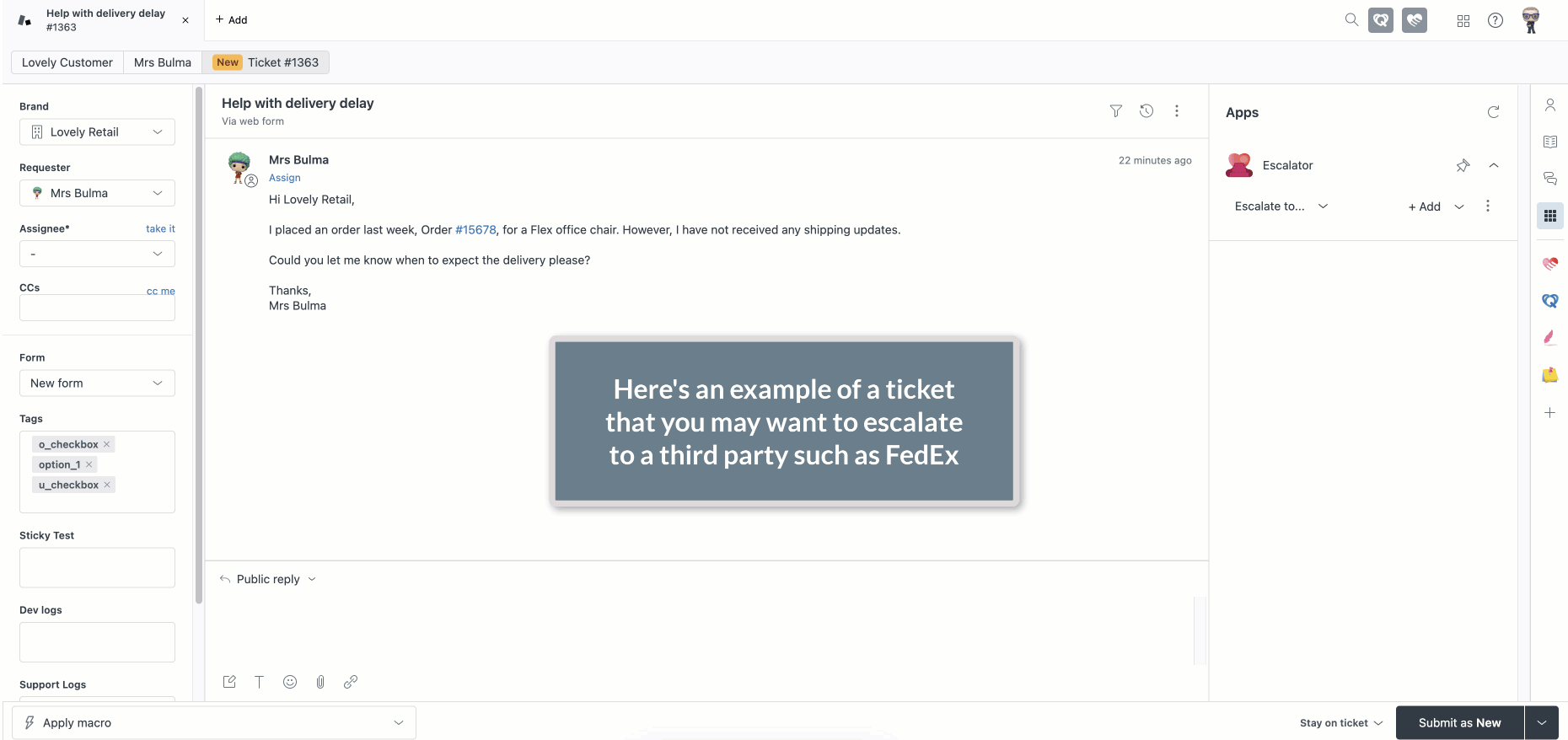 Setting up Escalator for third party escalation.gif